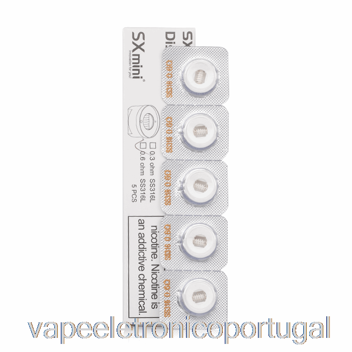 Bobinas De Substituição Vape Eletronico Yihi Sx Nano Ada Bobinas De 0,6 Ohm